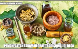 Pemerintah Kembangkan Database Nasional Tanaman Obat Tradisional: Upaya Pelestarian dan Pemanfaatan Kekayaan Alam Indonesia