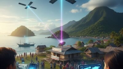 Peran Teknologi Satelit LEO dalam Menyediakan Akses Internet Cepat di Wilayah Lautan dan Daerah Terpencil Indonesia