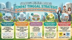 Strategi Memilih Lokasi Tempat Tinggal yang Strategis Untuk Mendukung Mobilitas Gaya Hidup Urban Modern