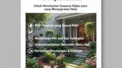 Tips Menata Taman Kecil di Depan Rumah Untuk Menciptakan Suasana Hijau yang Menyegarkan Mata