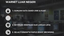 Tips Menjaga Keamanan Akun Media Sosial Saat Sedang Login Melalui Komputer di Warnet Luar Negeri