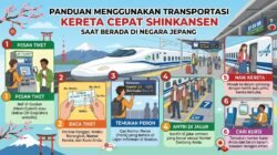 Panduan Menggunakan Transportasi Kereta Cepat Shinkansen Saat Berada Di Negara Jepang