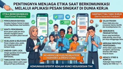 Pentingnya Menjaga Etika Saat Berkomunikasi Melalui Aplikasi Pesan Singkat Di Dunia Kerja