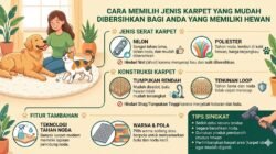 Cara Memilih Jenis Karpet Yang Mudah Dibersihkan Bagi Anda Yang Memiliki Hewan
